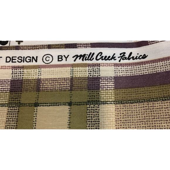 Mill Creek Fabrics Multi Color Fabric Lot Green Brown Purple Red Beige Blue - Picture 8 of 12